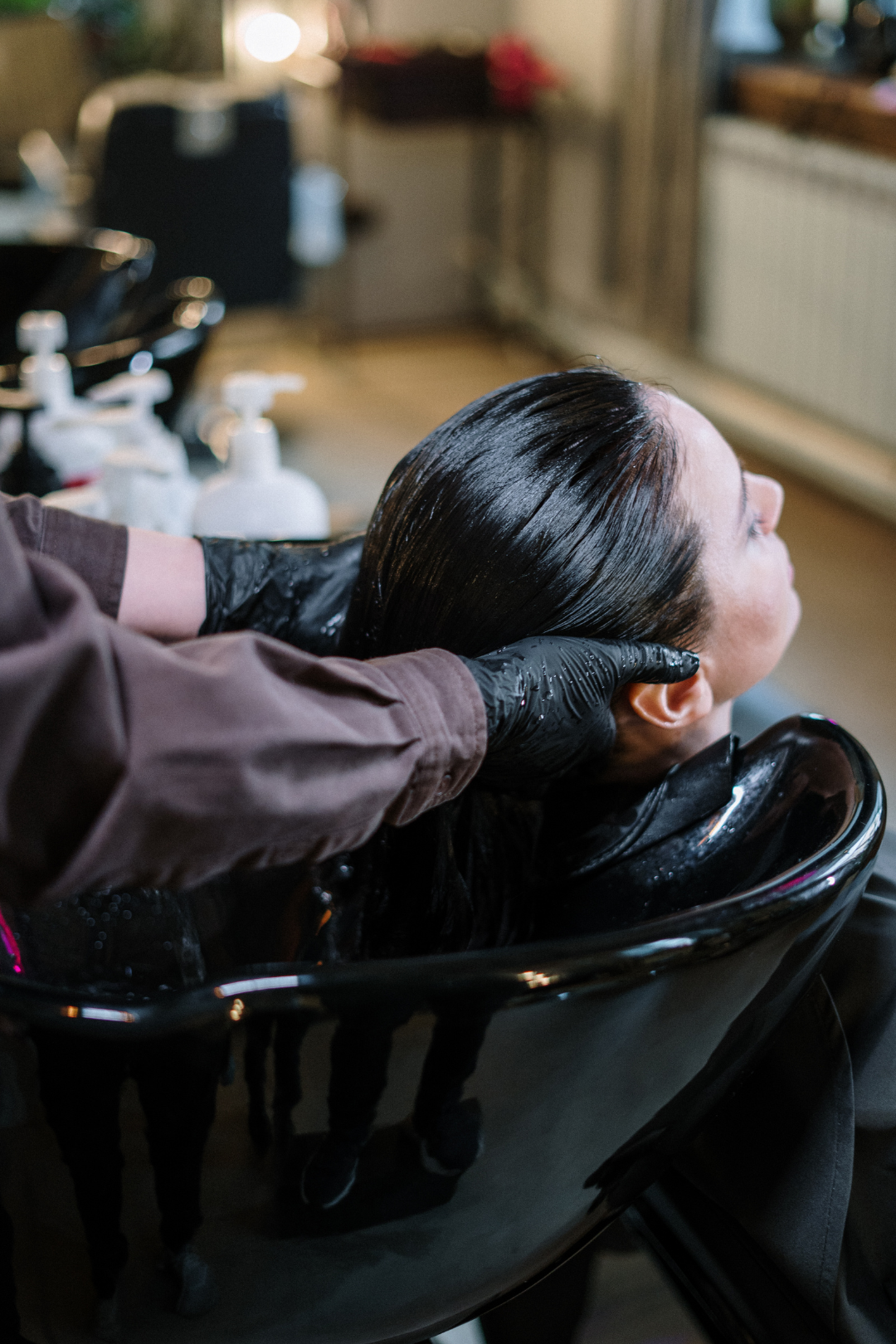 White Brown Modern Minimalist Hair Salon Instagram Story 1080 X 1620 Px